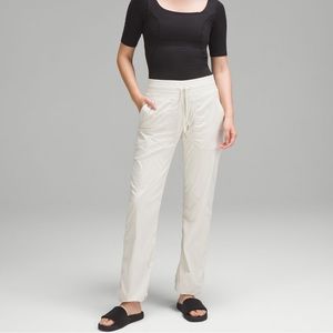 Off-white lululemon dance studio mid rise pants